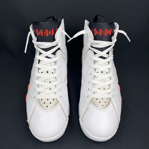 Nike Air Jordan 7 Retro Infrared 23 White Black Men Size 10 2022 main image 10
